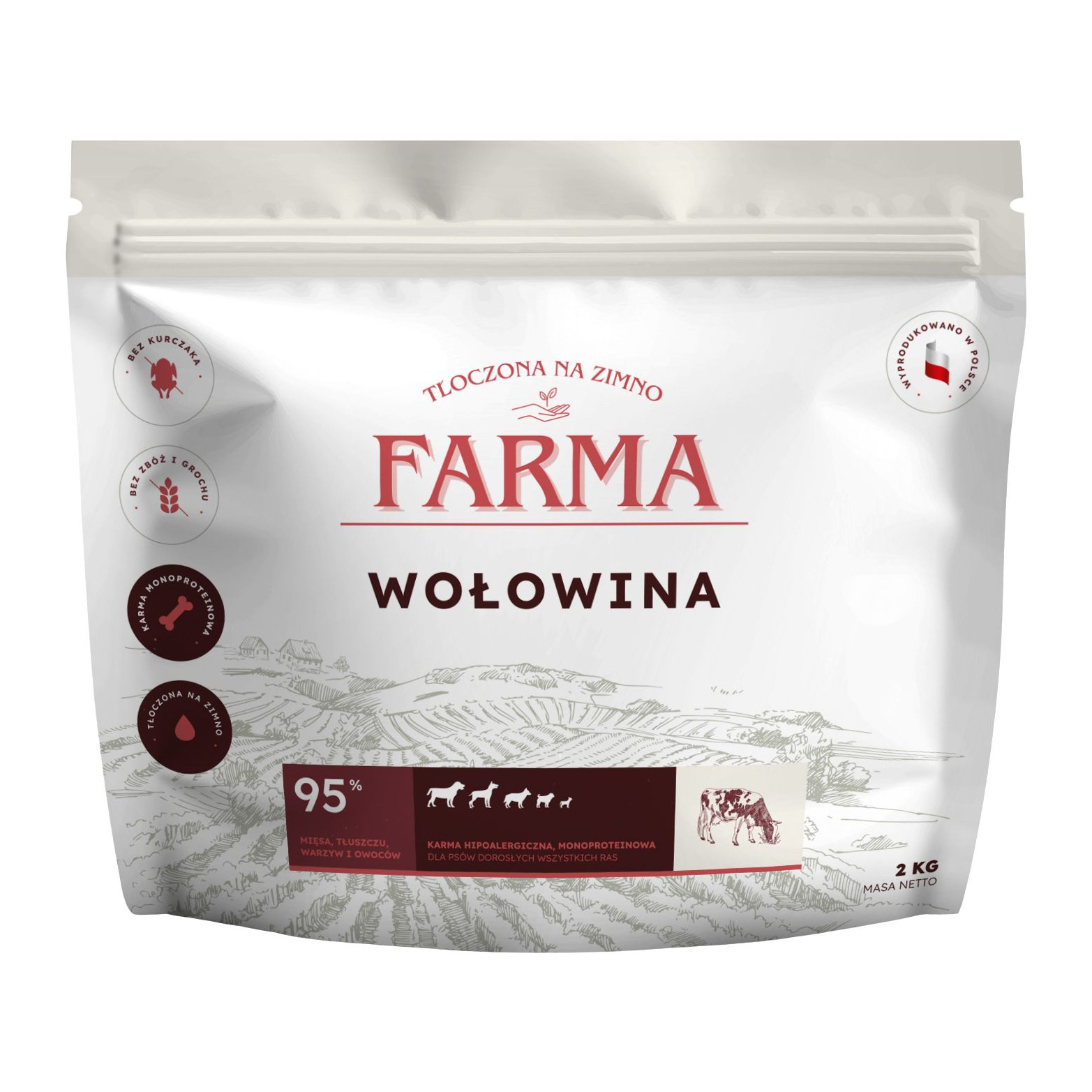 Farma Tłoczona na Zimno Wołowina 2kg