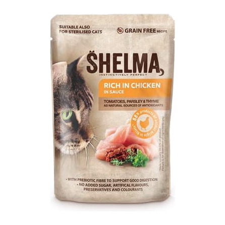SHELMA saszetki kot NMP GF mix 40x85g