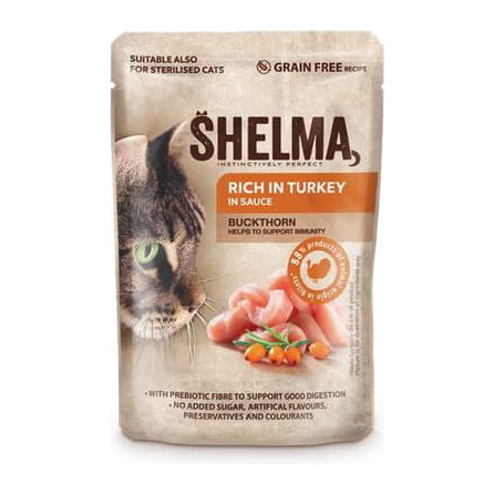 SHELMA saszetki kot NMP GF mix 40x85g