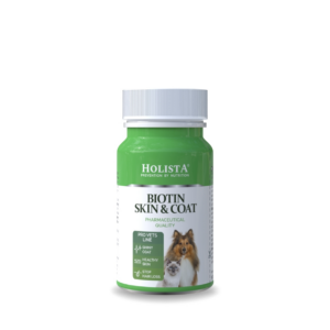 Holista Biotin Skin & Coat – biotyna na skórę i sierść dla psa i kota, 90 tabletek