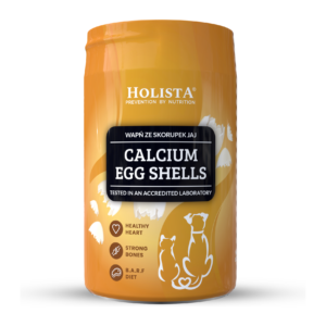 Holista Calcium Egg Shells – wapń ze skorupek jaj dla psa i kota, 300 g