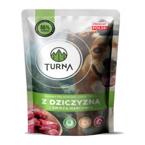 Karma dla psa TURNA saszetka 500g dziczyzna