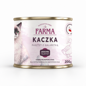 Farma Kaczka – karma mokra dla kota, 200 g