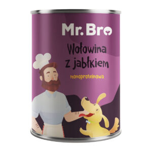 Mr. Bro Wołowina z Jabłkiem 400g