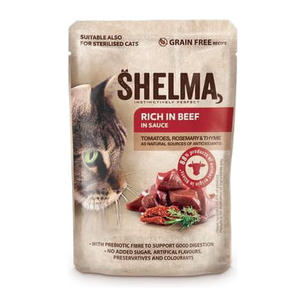 SHELMA saszetki kot NMP GF mix 40x85g