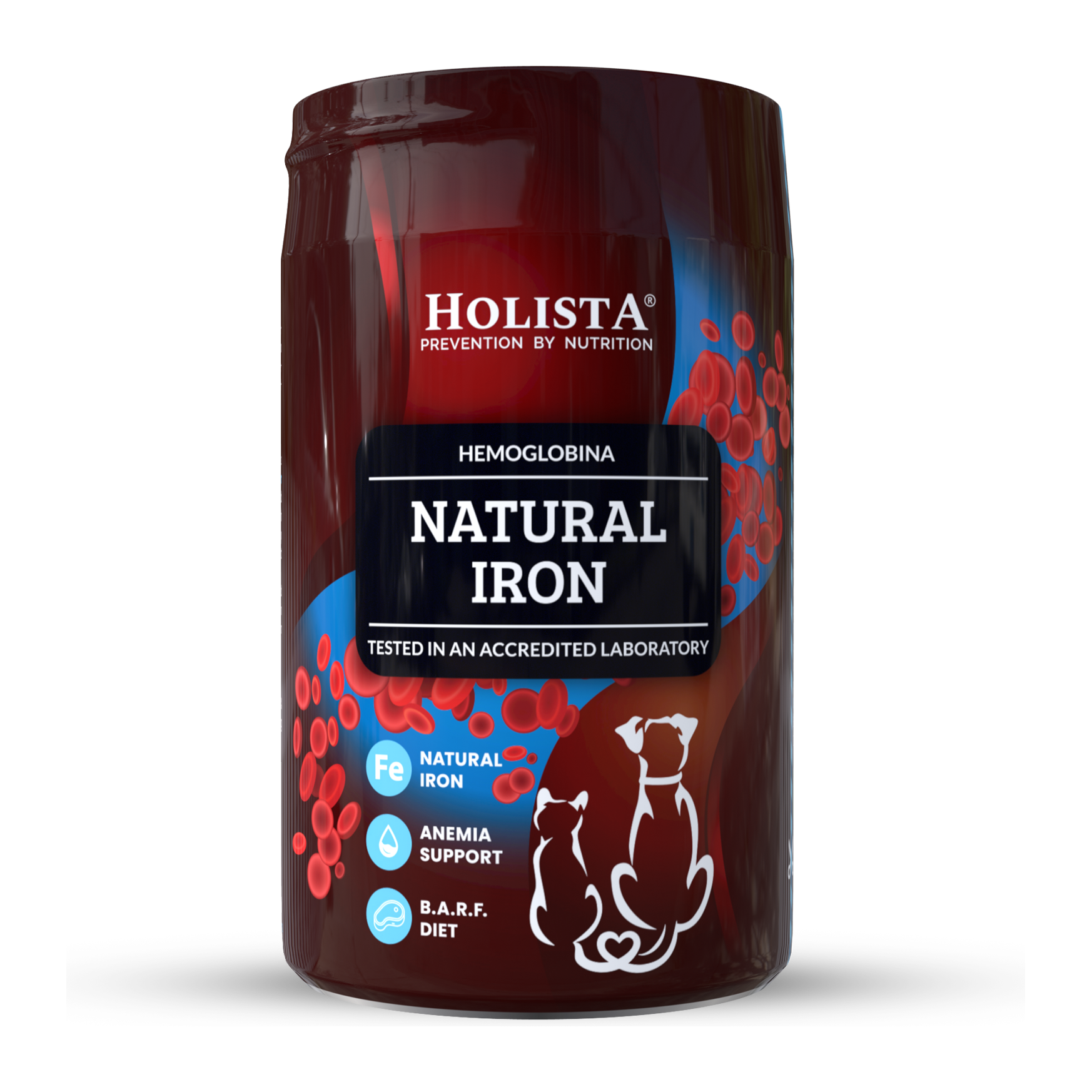 Holista Natural Iron – naturalne żelazo dla psa i kota, 180 g