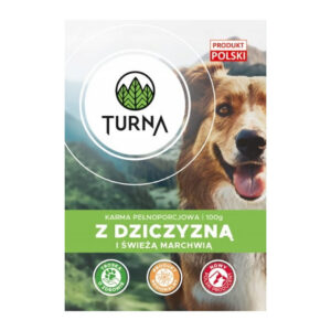 Karma dla psa TURNA saszetka 100g dziczyzna