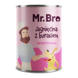 Mr. Bro Jagnięcina z Burakiem 400g